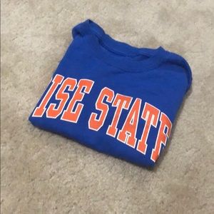 Boise state tee could be cropped